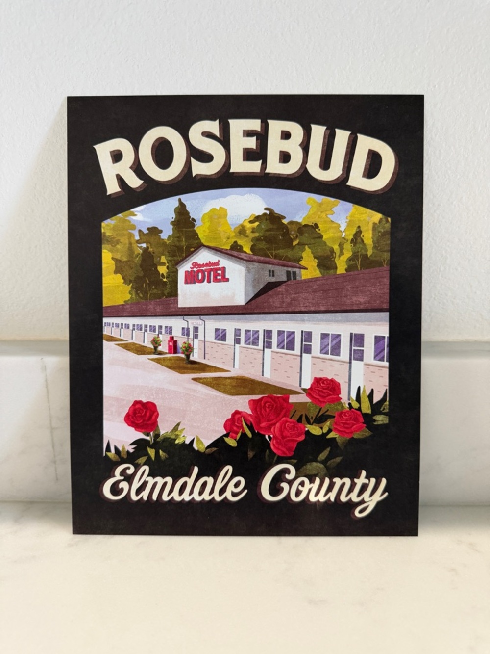 Rosebud Motel, Schitt’s Creek Print, 8x10